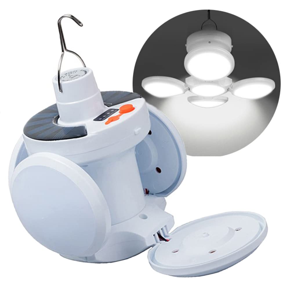 چراغ اضطراری شارژی خورشیدی تاشو